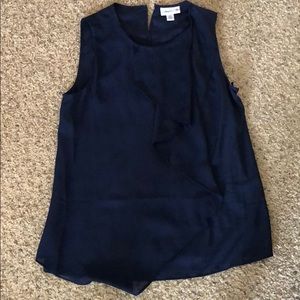 Phillip Lim for Target Navy Silk Tank